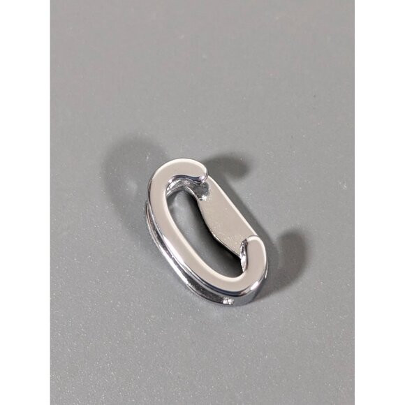 Keep Collective Silver Tone Initial Letter C Slide Charm NEW - Picture 2 of 5